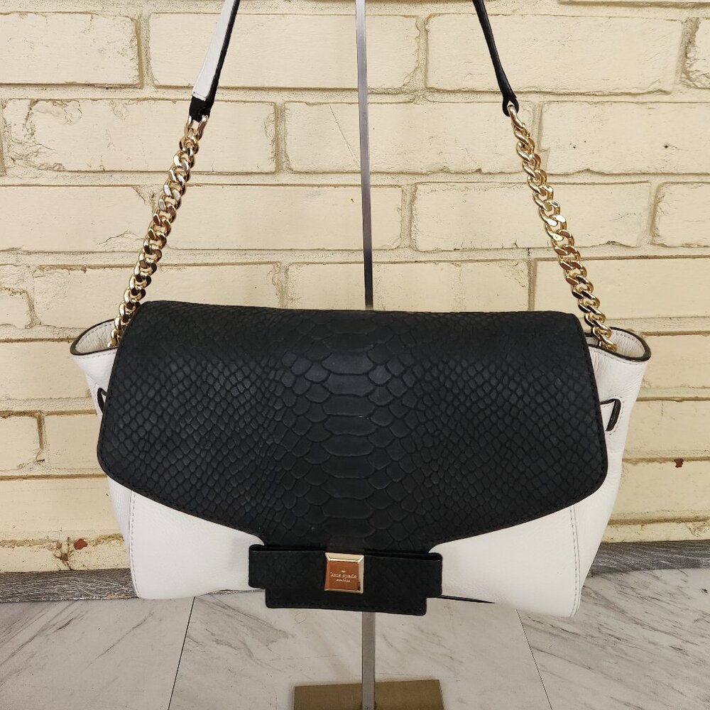 Kate Spade Black and White Crossbody Bag - Picture 2 of 14
